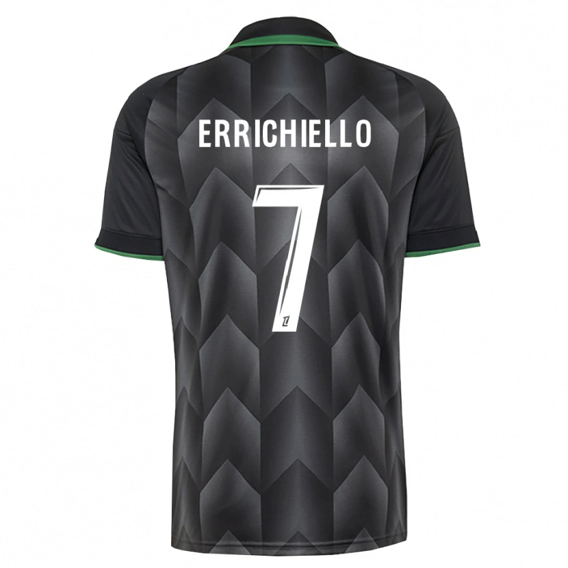 Danxen Pánské Giovan Errichiello #7 Bílá Černá Zelená Daleko Hráčské Dresy 2026/27 Dres