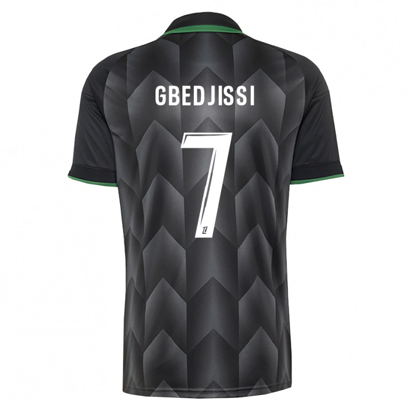 Danxen Pánské Aude Gbedjissi #7 Bílá Černá Zelená Daleko Hráčské Dresy 2026/27 Dres