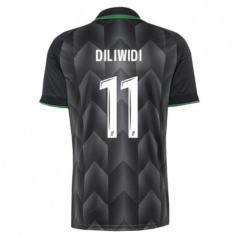 Danxen Pánské Kembo Diliwidi #11 Bílá Černá Zelená Daleko Hráčské Dresy 2026/27 Dres