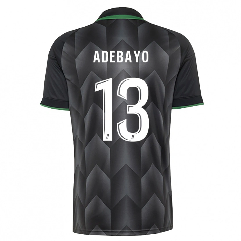 Danxen Pánské Kamil Adebayo #13 Bílá Černá Zelená Daleko Hráčské Dresy 2026/27 Dres