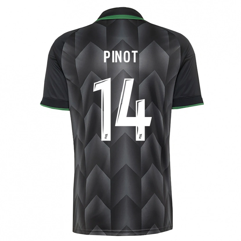 Danxen Pánské Laurine Pinot #14 Bílá Černá Zelená Daleko Hráčské Dresy 2026/27 Dres