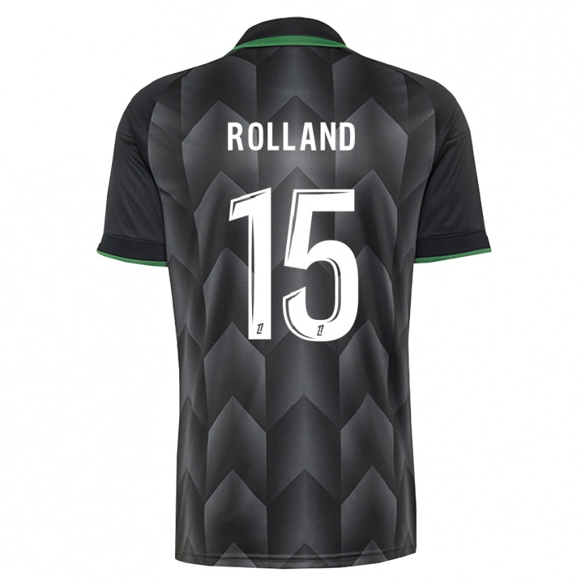 Danxen Pánské Paul Rolland #15 Bílá Černá Zelená Daleko Hráčské Dresy 2026/27 Dres