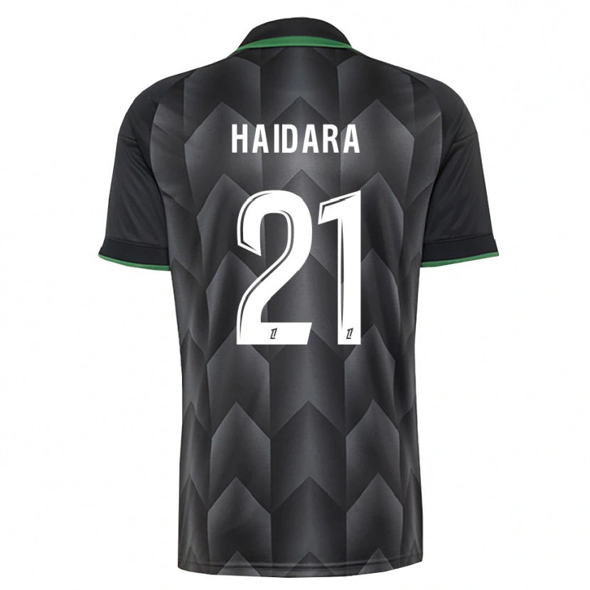 Danxen Pánské Amadou Haidara #21 Bílá Černá Zelená Daleko Hráčské Dresy 2026/27 Dres