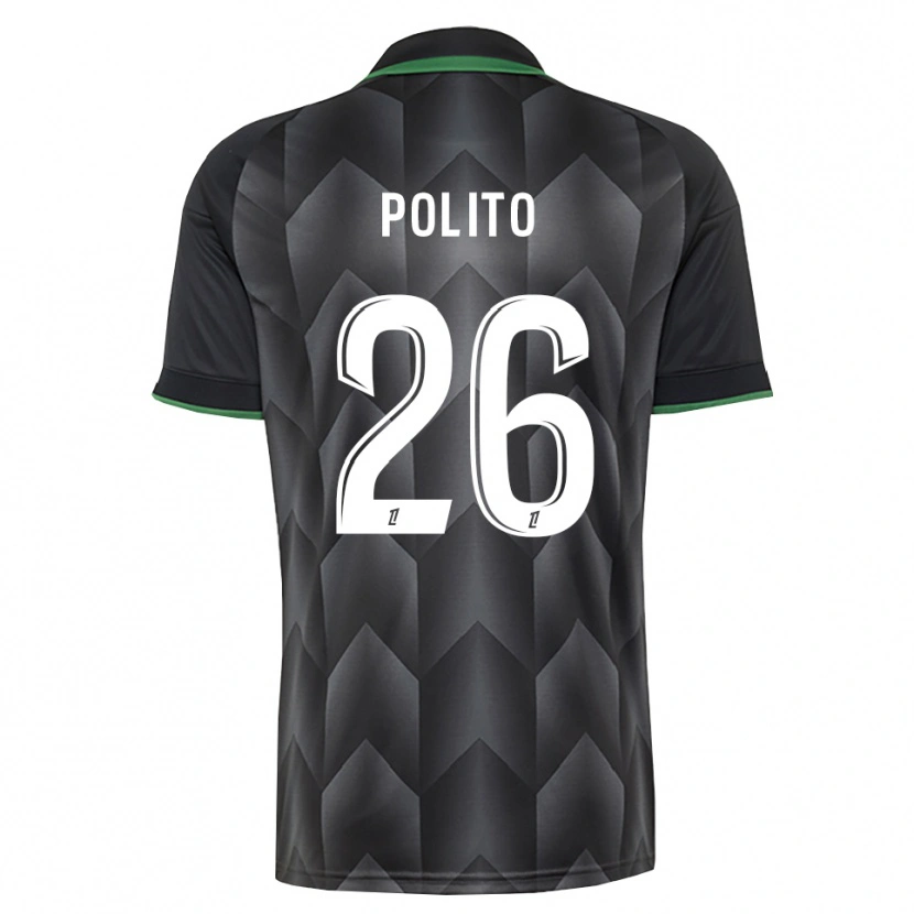 Danxen Pánské Carla Polito #26 Bílá Černá Zelená Daleko Hráčské Dresy 2026/27 Dres