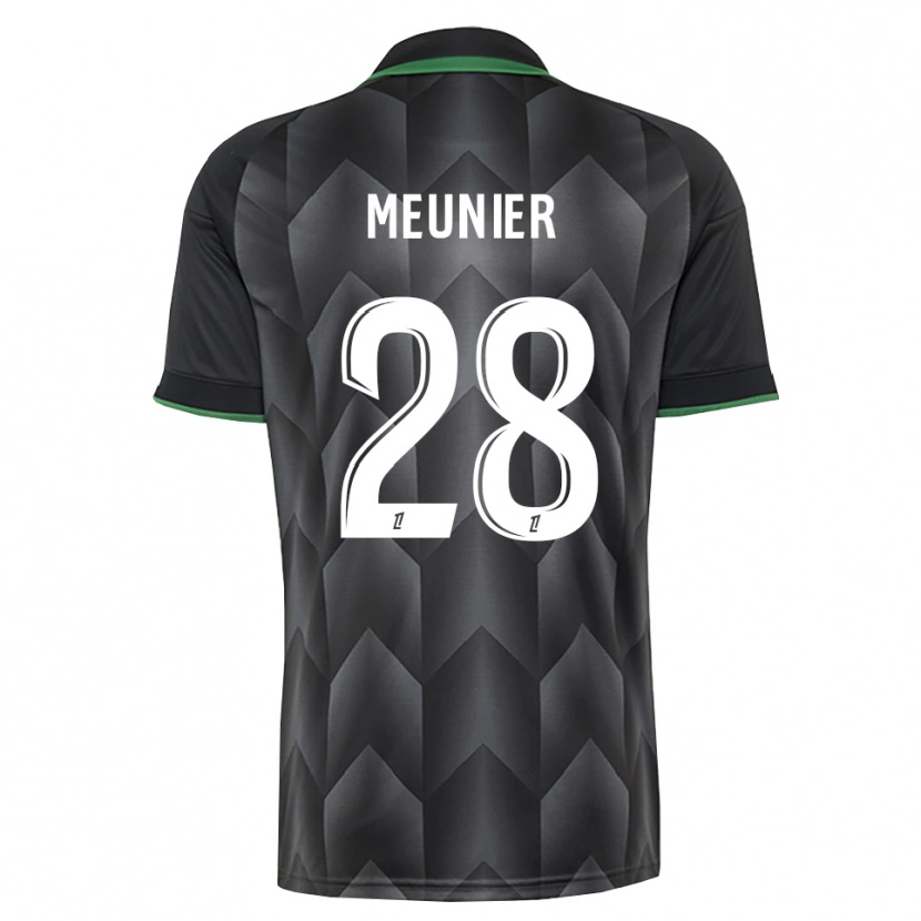 Danxen Pánské Jennifer Meunier #28 Bílá Černá Zelená Daleko Hráčské Dresy 2026/27 Dres