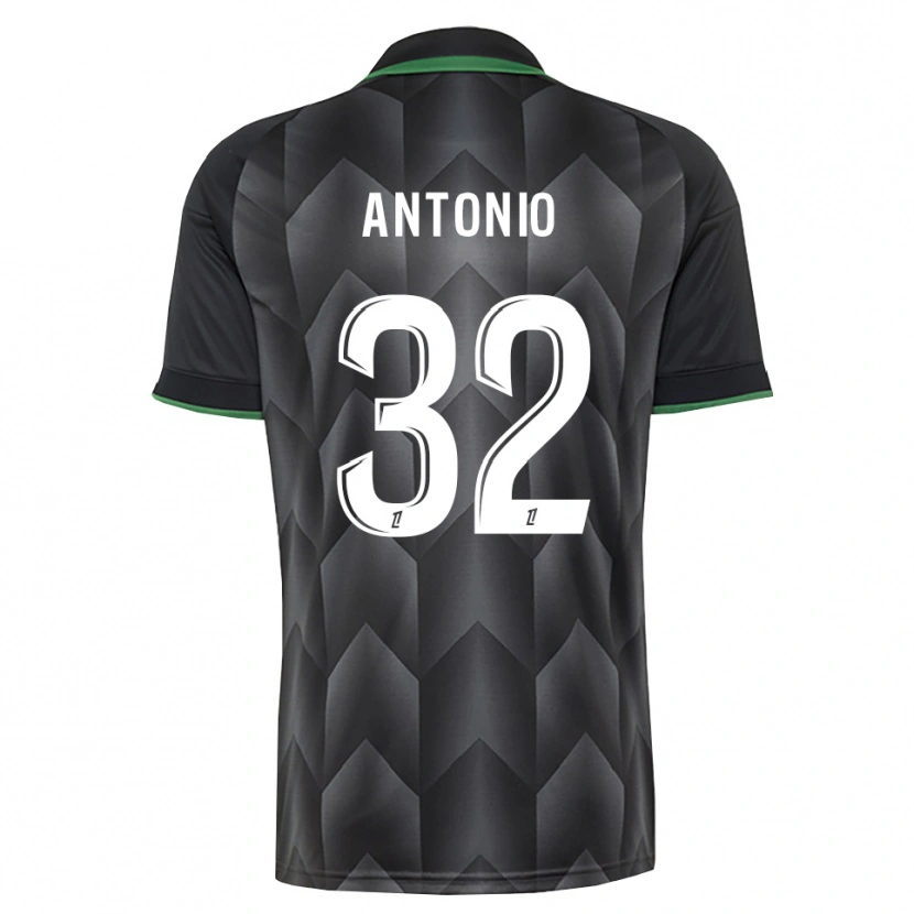 Danxen Pánské Kyllian Antonio #32 Bílá Černá Zelená Daleko Hráčské Dresy 2026/27 Dres