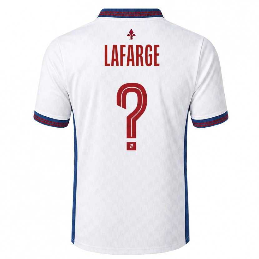 Danxen Pánské Gabriel Lafarge #0 Červená Bílá Modrá Daleko Hráčské Dresy 2026/27 Dres