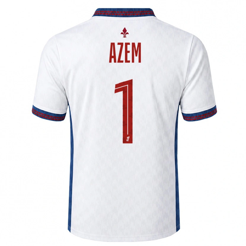 Danxen Pánské Floriane Azem #1 Červená Bílá Modrá Daleko Hráčské Dresy 2026/27 Dres