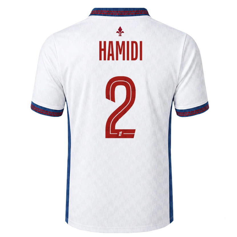 Danxen Pánské Kamel Hamidi #2 Červená Bílá Modrá Daleko Hráčské Dresy 2026/27 Dres