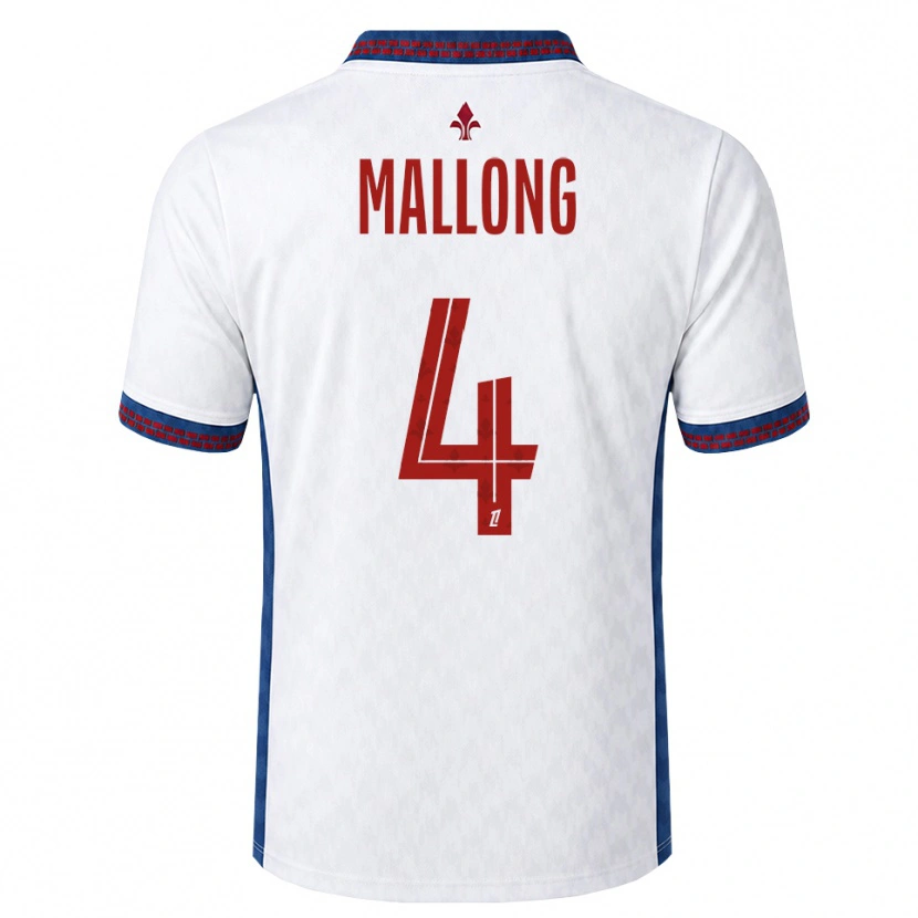 Danxen Pánské Raphaël Mallong #4 Červená Bílá Modrá Daleko Hráčské Dresy 2026/27 Dres