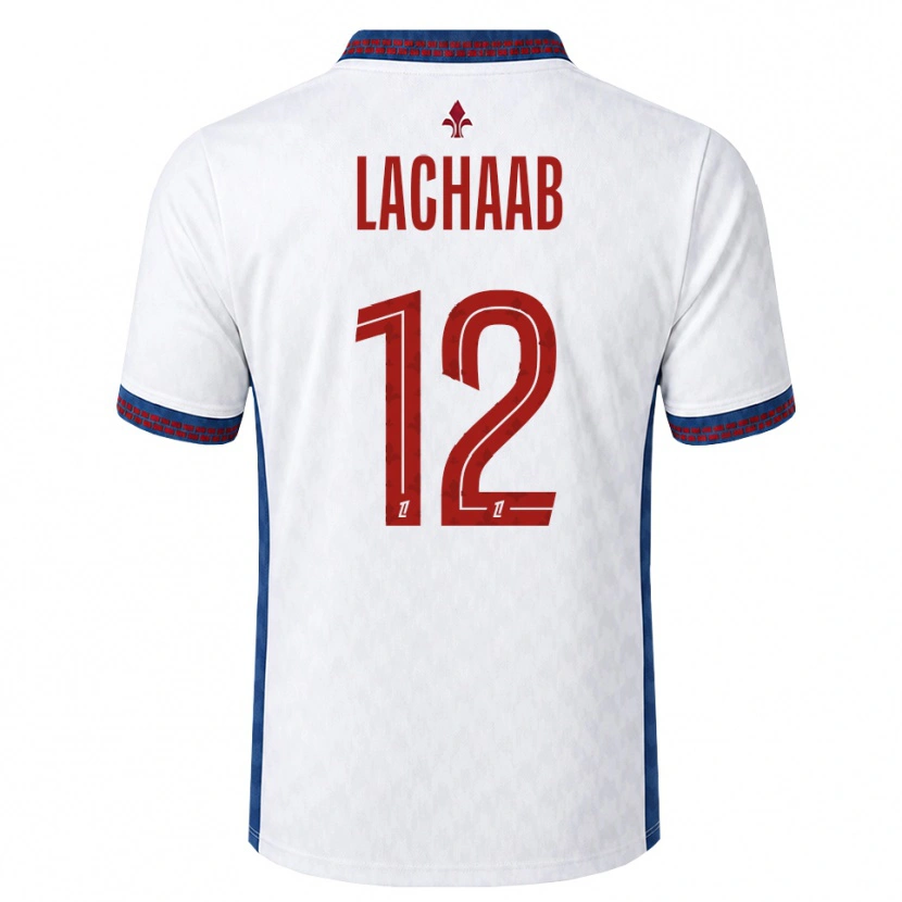 Danxen Pánské Younes Lachaab #12 Červená Bílá Modrá Daleko Hráčské Dresy 2026/27 Dres