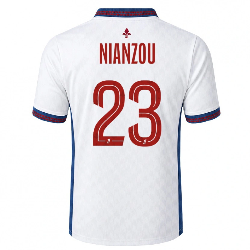Danxen Pánské Tanguy Nianzou #23 Červená Bílá Modrá Daleko Hráčské Dresy 2026/27 Dres