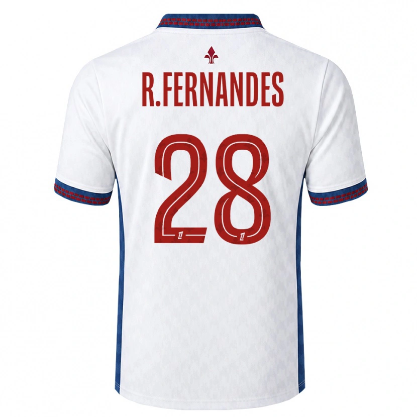 Danxen Pánské Rafael Fernandes #28 Červená Bílá Modrá Daleko Hráčské Dresy 2026/27 Dres