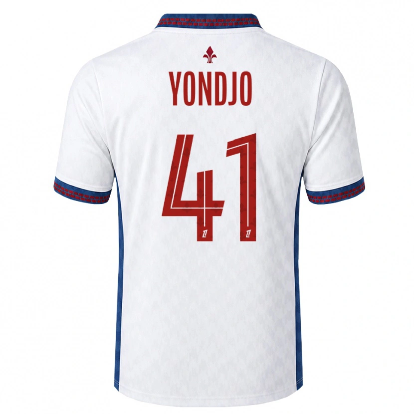 Danxen Pánské Angel Yondjo Matah #41 Červená Bílá Modrá Daleko Hráčské Dresy 2026/27 Dres