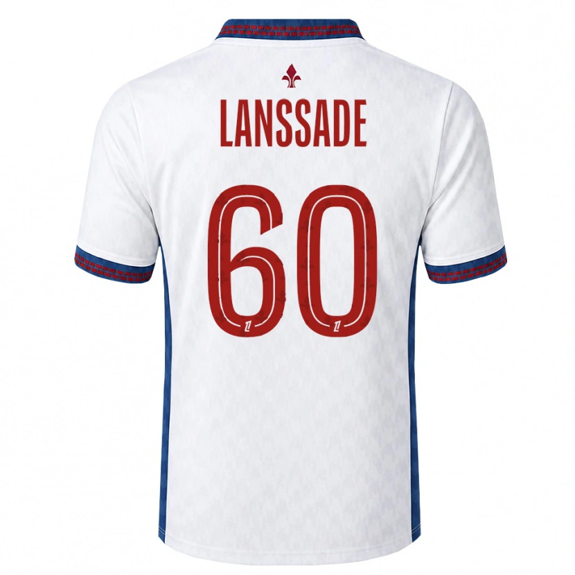 Danxen Pánské Zadig Lanssade #60 Červená Bílá Modrá Daleko Hráčské Dresy 2026/27 Dres