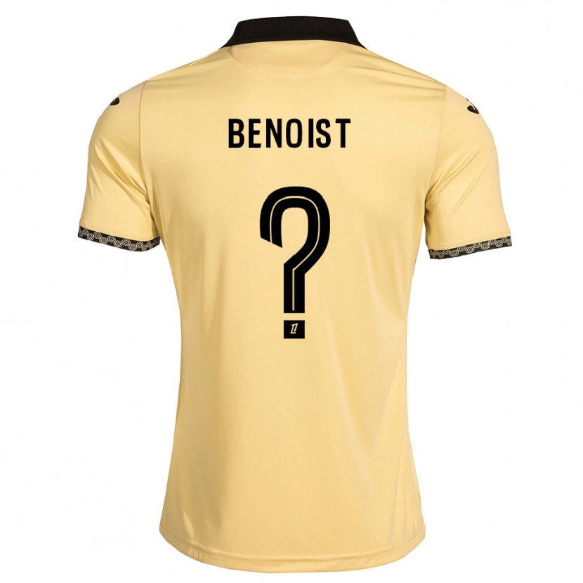Danxen Pánské Baptiste Benoist #0 Navajo Bílá Černá Daleko Hráčské Dresy 2026/27 Dres
