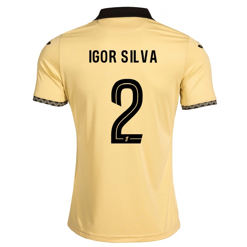 Danxen Pánské Igor Silva #2 Navajo Bílá Černá Daleko Hráčské Dresy 2026/27 Dres