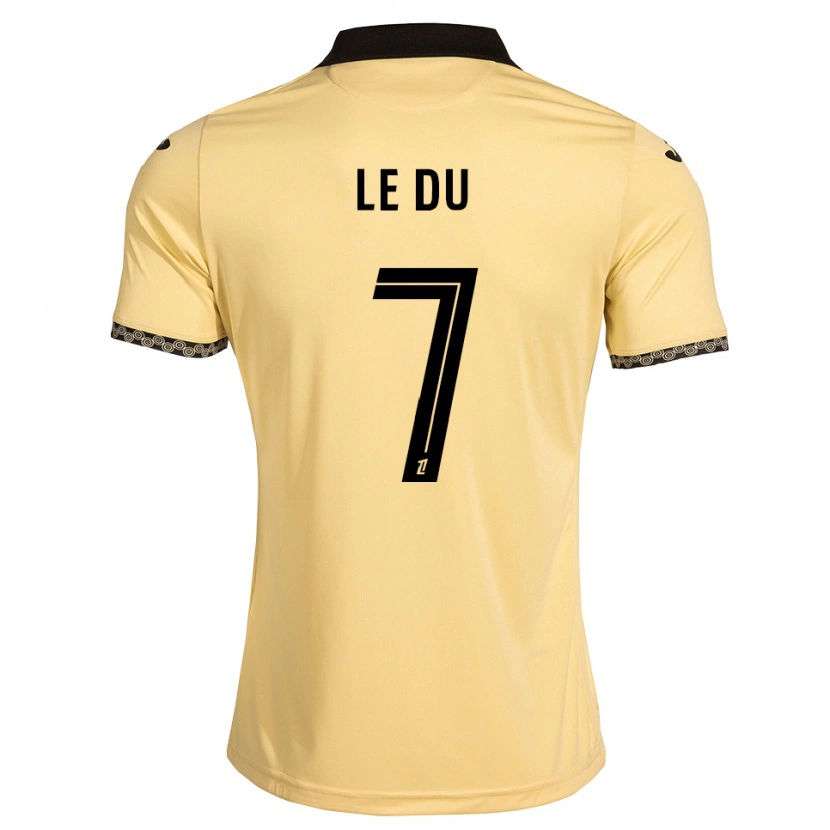 Danxen Pánské Océane Le Du #7 Navajo Bílá Černá Daleko Hráčské Dresy 2026/27 Dres