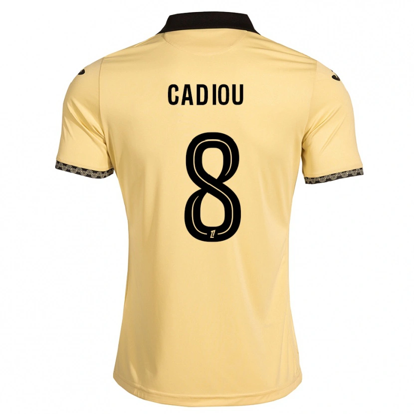 Danxen Pánské Noah Cadiou #8 Navajo Bílá Černá Daleko Hráčské Dresy 2026/27 Dres