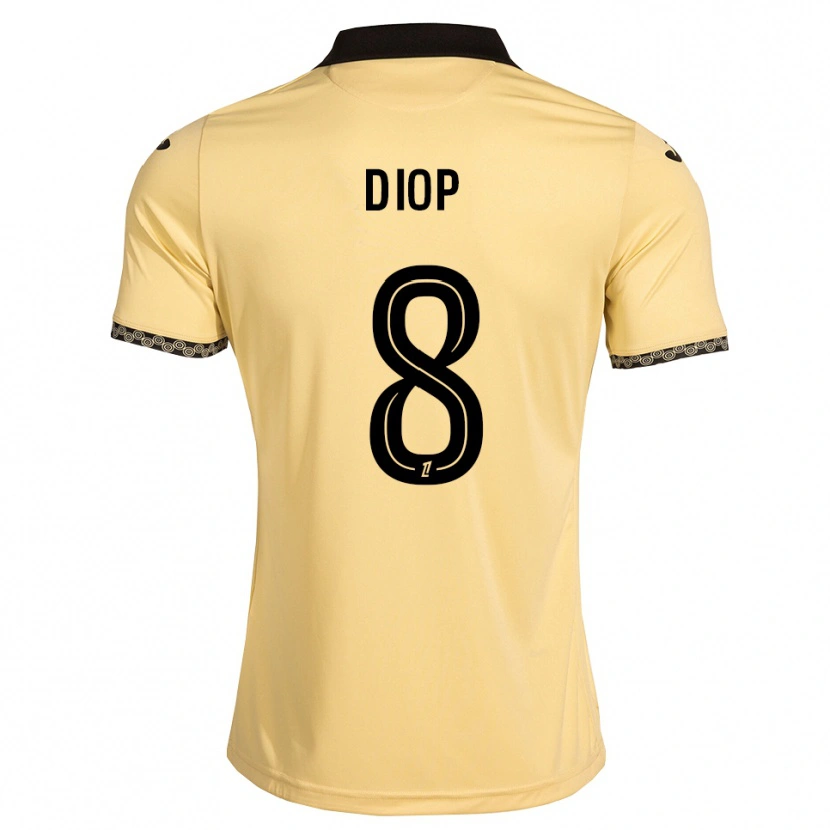 Danxen Pánské Samba Diop #8 Navajo Bílá Černá Daleko Hráčské Dresy 2026/27 Dres