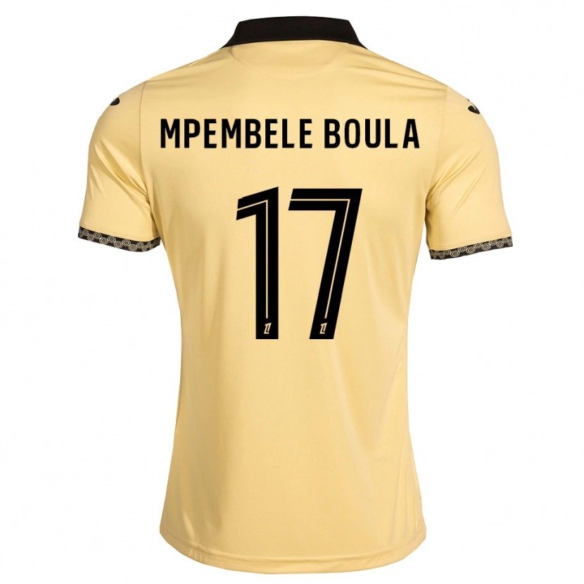Danxen Pánské Exaucé Mpembele Boula #17 Navajo Bílá Černá Daleko Hráčské Dresy 2026/27 Dres