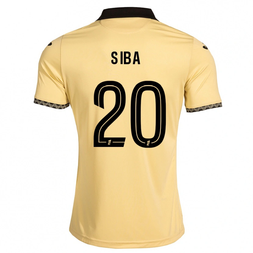 Danxen Pánské Stevan Siba #20 Navajo Bílá Černá Daleko Hráčské Dresy 2026/27 Dres