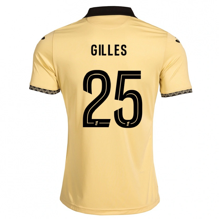 Danxen Pánské Elodie Gilles #25 Navajo Bílá Černá Daleko Hráčské Dresy 2026/27 Dres