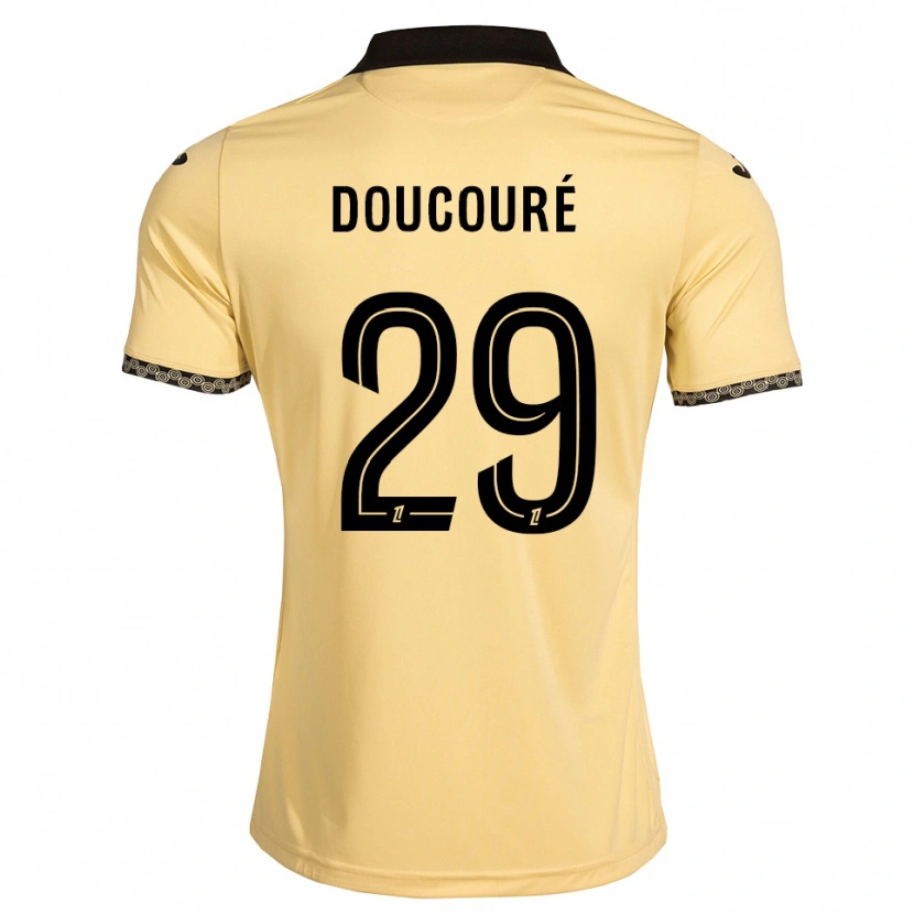 Danxen Pánské Siriné Doucouré #29 Navajo Bílá Černá Daleko Hráčské Dresy 2026/27 Dres