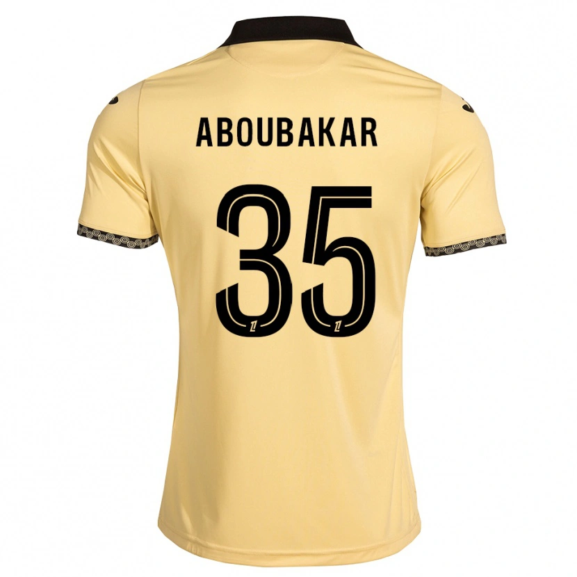 Danxen Pánské Siddick Aboubakar #35 Navajo Bílá Černá Daleko Hráčské Dresy 2026/27 Dres
