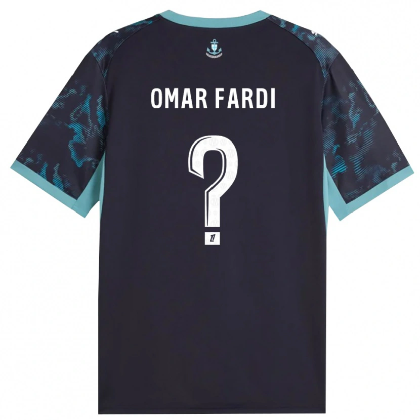 Danxen Pánské El Omar Fardi #0 Světle Tyrkysová Bílá Černá Daleko Hráčské Dresy 2026/27 Dres