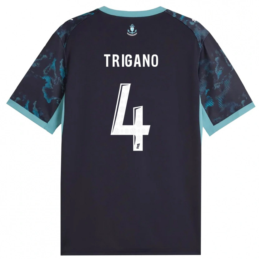 Danxen Pánské Paolo Trigano #4 Světle Tyrkysová Bílá Černá Daleko Hráčské Dresy 2026/27 Dres
