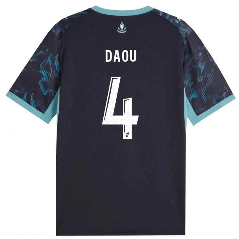 Danxen Pánské Raimane Daou #4 Světle Tyrkysová Bílá Černá Daleko Hráčské Dresy 2026/27 Dres