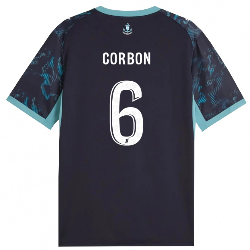 Danxen Pánské Max Corbon #6 Světle Tyrkysová Bílá Černá Daleko Hráčské Dresy 2026/27 Dres