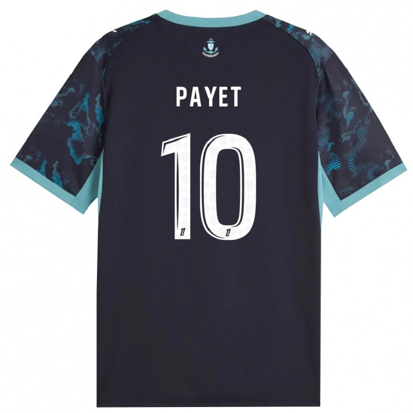 Danxen Pánské Dimitri Payet #10 Světle Tyrkysová Bílá Černá Daleko Hráčské Dresy 2026/27 Dres