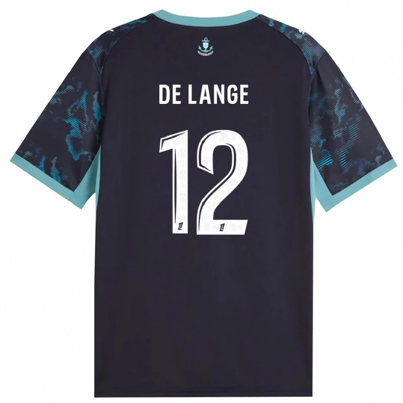 Danxen Pánské Jeffrey De Lange #12 Světle Tyrkysová Bílá Černá Daleko Hráčské Dresy 2026/27 Dres