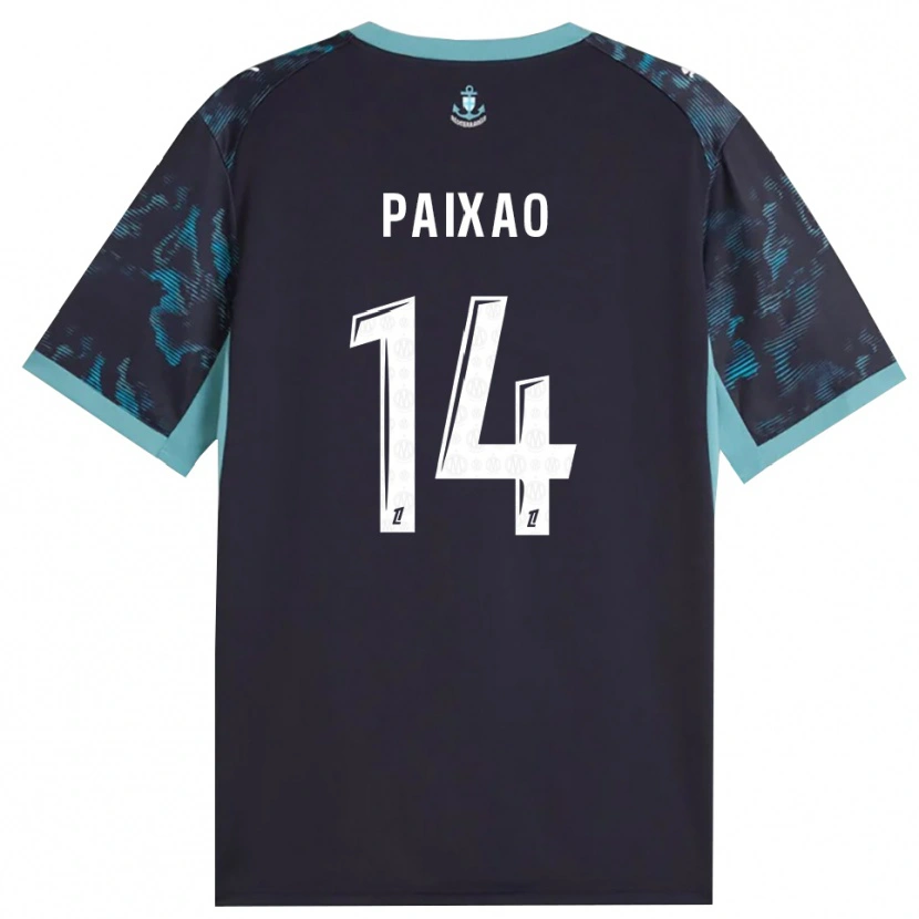 Danxen Pánské Igor Paixão #14 Světle Tyrkysová Bílá Černá Daleko Hráčské Dresy 2026/27 Dres