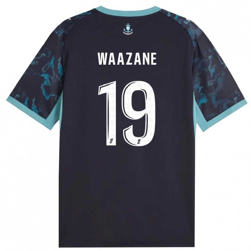 Danxen Pánské Jassim Waazane #19 Světle Tyrkysová Bílá Černá Daleko Hráčské Dresy 2026/27 Dres