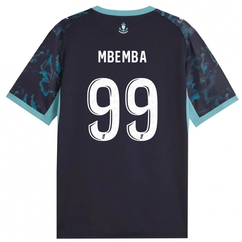 Danxen Pánské Chancel Mbemba #99 Světle Tyrkysová Bílá Černá Daleko Hráčské Dresy 2026/27 Dres