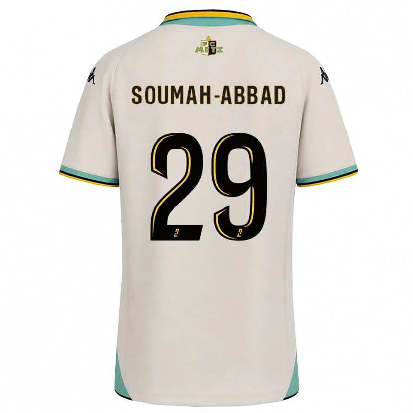 Danxen Pánské Édouard Soumah-Abbad #29 Květinově Bílá Černá Daleko Hráčské Dresy 2026/27 Dres