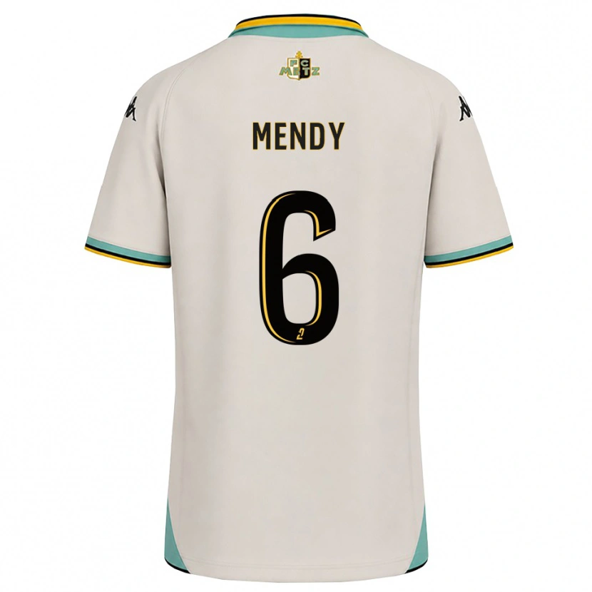 Danxen Pánské Nampalys Mendy #6 Květinově Bílá Černá Daleko Hráčské Dresy 2026/27 Dres