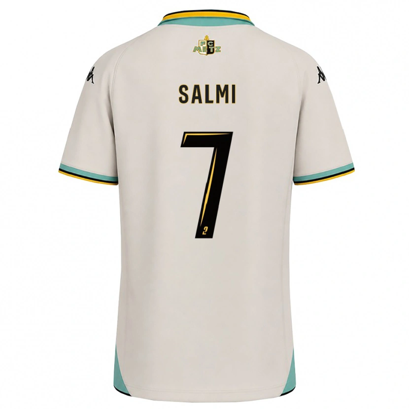 Danxen Pánské Bilal Salmi #7 Květinově Bílá Černá Daleko Hráčské Dresy 2026/27 Dres