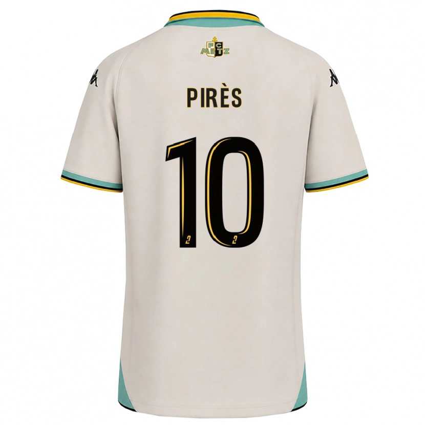 Danxen Pánské Théo Pirès #10 Květinově Bílá Černá Daleko Hráčské Dresy 2026/27 Dres
