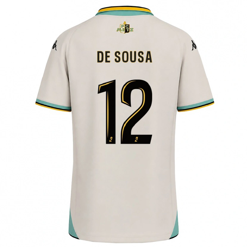 Danxen Pánské Jackson De Sousa #12 Květinově Bílá Černá Daleko Hráčské Dresy 2026/27 Dres