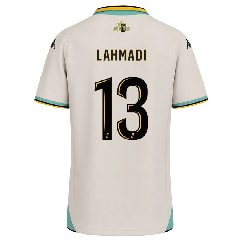 Danxen Pánské Mehdi Lahmadi #13 Květinově Bílá Černá Daleko Hráčské Dresy 2026/27 Dres
