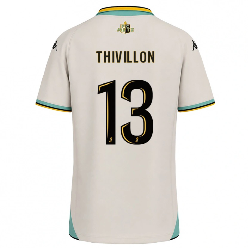 Danxen Pánské Lina Thivillon #13 Květinově Bílá Černá Daleko Hráčské Dresy 2026/27 Dres