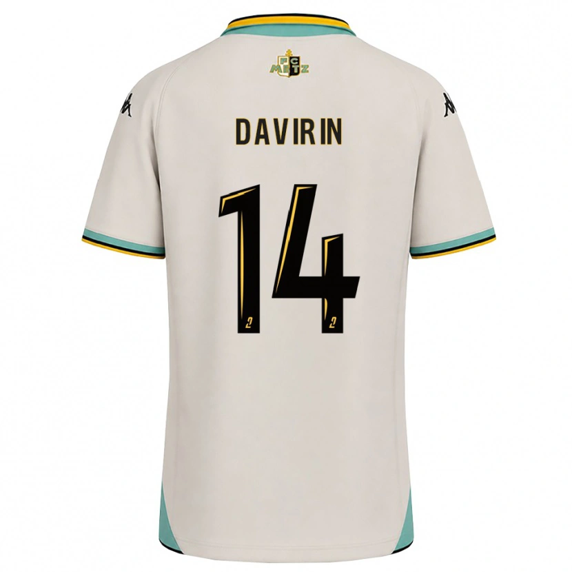 Danxen Pánské Pierre-Alexandre Davirin #14 Květinově Bílá Černá Daleko Hráčské Dresy 2026/27 Dres
