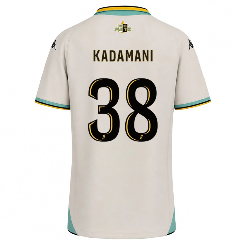 Danxen Pánské Hamza Kadamani #38 Květinově Bílá Černá Daleko Hráčské Dresy 2026/27 Dres