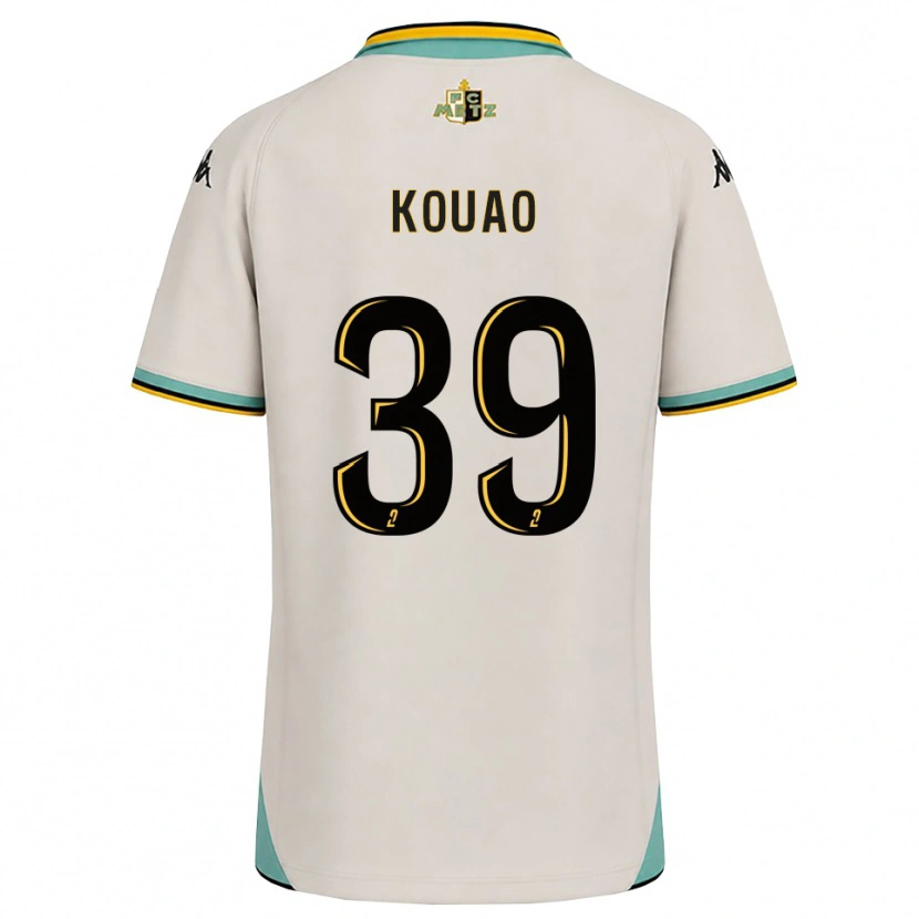 Danxen Pánské Koffi Kouao #39 Květinově Bílá Černá Daleko Hráčské Dresy 2026/27 Dres
