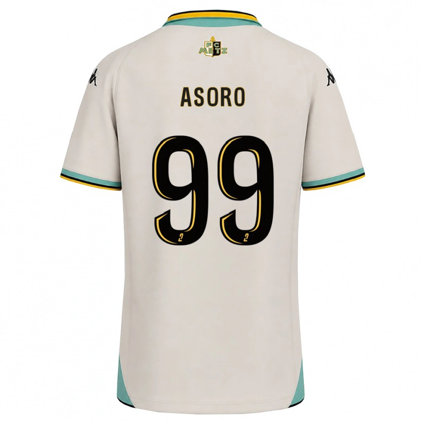 Danxen Pánské Joel Asoro #99 Květinově Bílá Černá Daleko Hráčské Dresy 2026/27 Dres