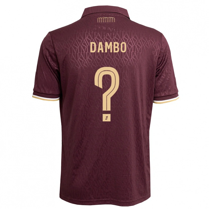 Danxen Pánské Andreas Dambo #0 Hnědočervená Pískově Hnědá Daleko Hráčské Dresy 2026/27 Dres